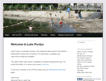 Tablet Screenshot of lakepurdys.com